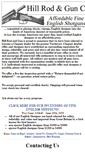 Mobile Screenshot of hillrodandgun.com